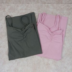 Lot of 2 LANE BRYANT Essential Cotton Cami